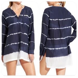 Athleta Tie Dye Kaftan Cover Up